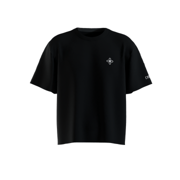 DSTNÉ - Black Heavy Oversized Tee - Destinée Clothing