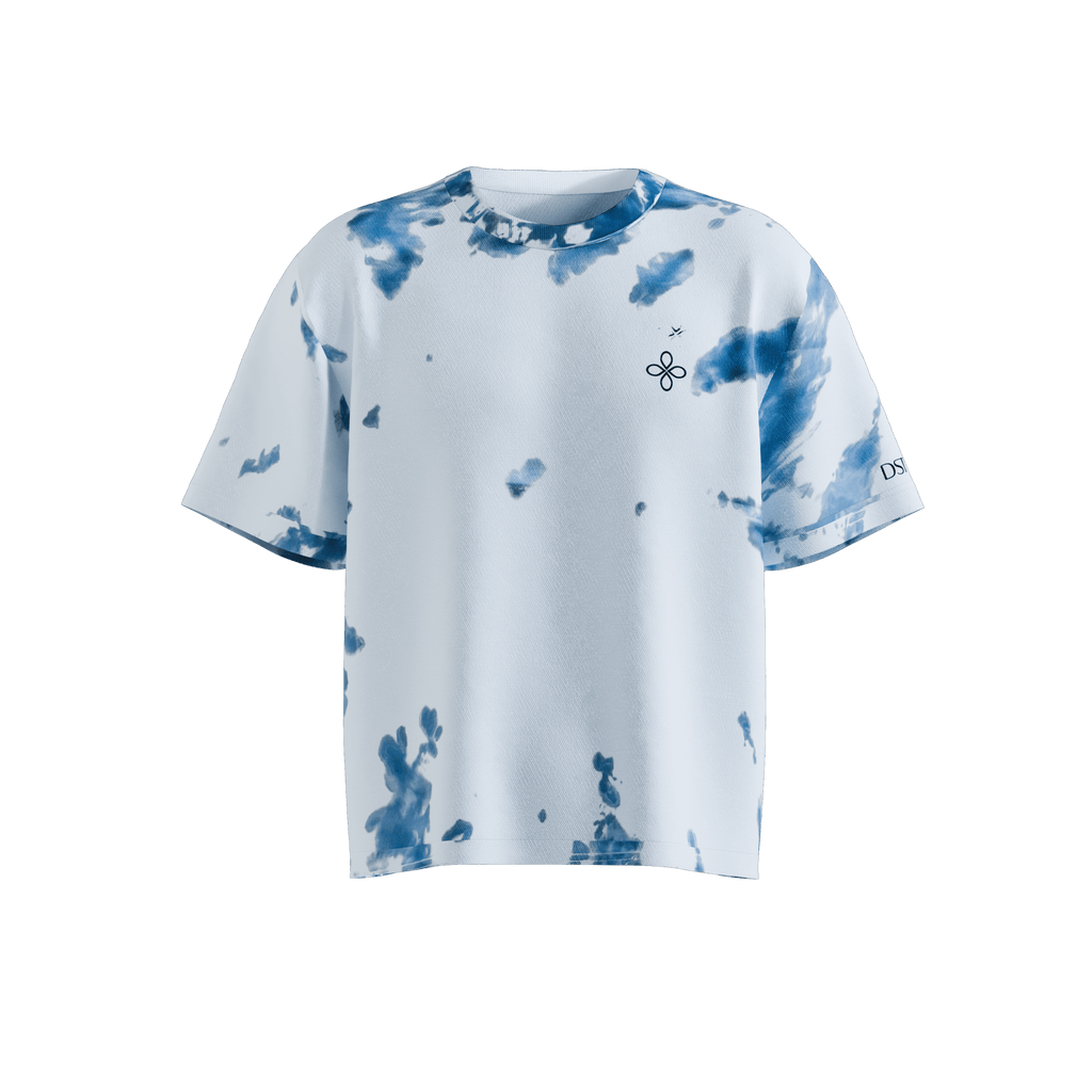 DSTNÉ - Unique Blue Oversized Tee - Destinée Clothing