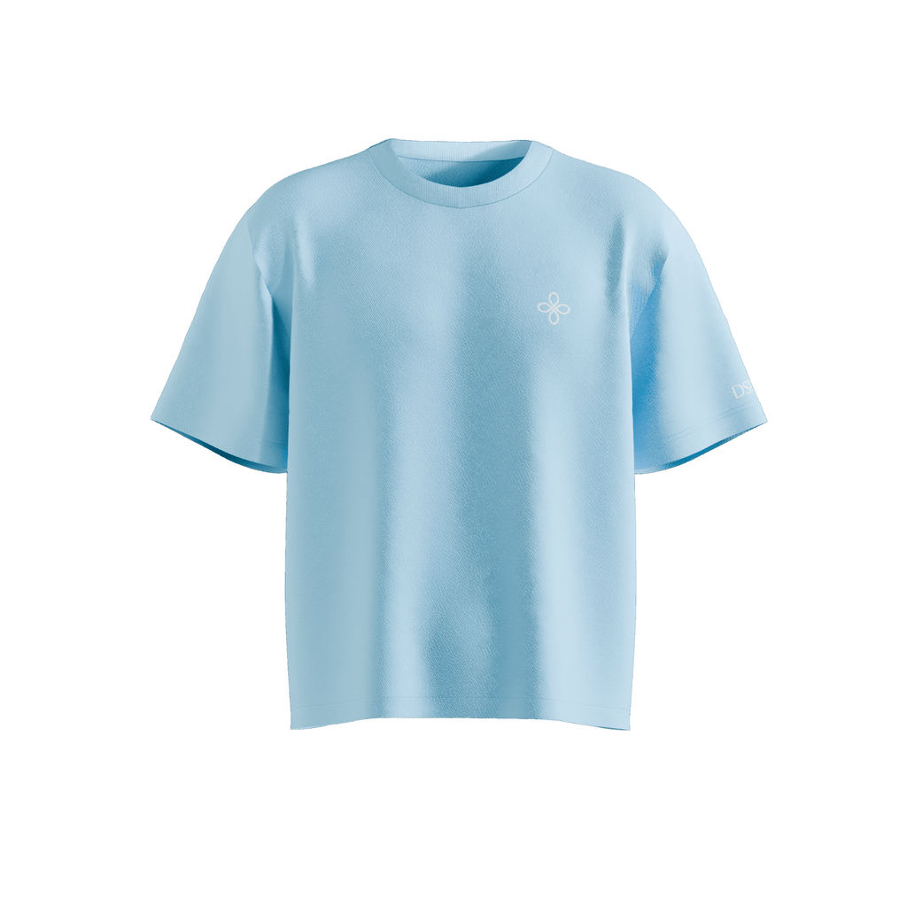 Essential Oversized Tee - Babyblue - Destinée Clothing