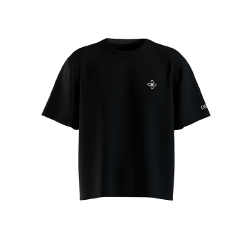 Essential Oversized Tee - Black - Destinée Clothing